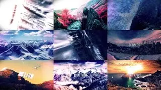 After Effects Template 3D Split-Cinematic,Epic Slideshow