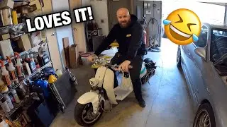 TOM ACTUALLY LOVES THE  STRETCHED SPREE!