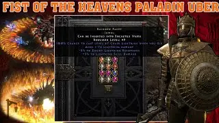🔥 Diablo 2 Resurrected &ndash; Griswold's Legacy FOH Paladin (12&times; Lightning Jewels) vs Uber Tristram!
