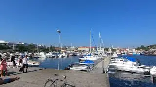 Walking Str&ouml;mstad Sweden July 2021 4K !!! short clip