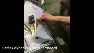 Skin Packaging on paper flatboard