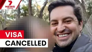 Neo-Nazi Matthew Gruter detained after visa cancellation | 7NEWS