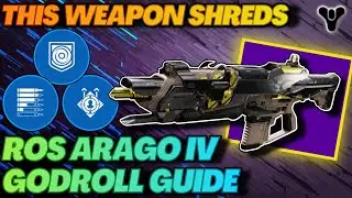 It Took Bungie 3 YEARS To Add Another Weapon Like This... Ros Arago IV - Godroll Guide