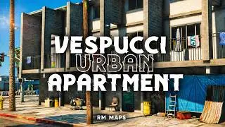 Vespucci Urban Apartment | Map FiveM [+2 Interiors MLO]