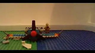 Lego stop motion plane