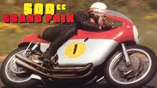 Riding a 500cc GP bike in 1964