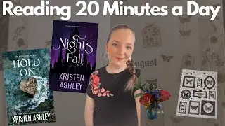 Reading for 20 Minutes a Day Weekly Reading Vlog