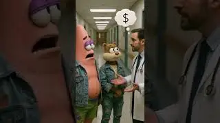 Sandy betrayed SpongeBob and Patrick#spongebob  #squidward #patrick  #sandycheekskarate  #tiktok