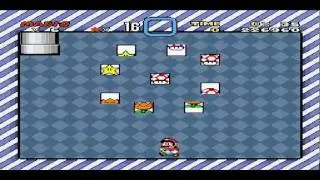 Super Mario World(U) - Donut Ghost House and Bonus Round