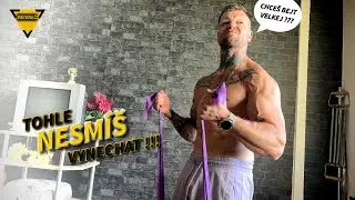 #324 | Chcete si vybudovat ŽIVOTNÍ FORMU ??? Těchto 5 cviků s gumou rozhodně nevynechejte !!!