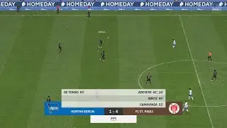 FIFA 22 | Career | Season 2027/2028 | Bundesliga | Matchday 2 | Hertha BSC Berlin vs. FC St. Pauli