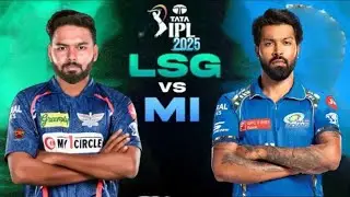 Final RCPL AUCTION MI VS LSG live 2025 Mumbai indians vs Lucknow super giants real cricket 24 live
