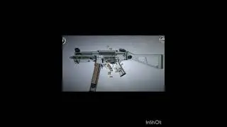How work UMP gun and sound 3d animation