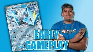 Kyurem EX EARLY Gameplay and Decklist!