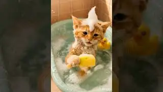 &ldquo;Mood-Boosting Cats! 😹🛁&rdquo;