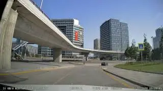 Sokağa çıkma kısıtlaması günlerinde Ankara şehir hastanesinden Keçiören'e boş yollarda seyahat