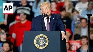 Trump touts 'massive strike' against Islamic State fighters in Syria