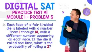 Digital SAT Practice Test #1 | Module 1 - Problem 5 (probabilidades)