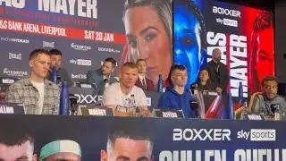 FULL PRESS CONFERENCE JONAS V MEYER PLUS FULL UNDERCARD | LIVERPOOL