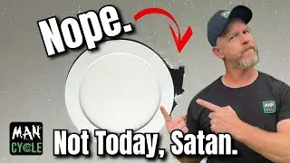 How to Cut PERFECT Holes for Recessed Lights EVERY TIME!