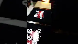 Proses mematangkan tinta plastisol menggunakan flash curing