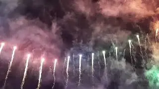 PSL 4 2019 Opening Cermony Fireworks Dubai From Ground