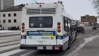 Regina Transit A 2017 NovaBus LFS 4th Gen #831