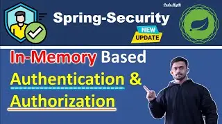 [HINDI] 🔒In-Memory Authentication Using Spring Security With Source Code | CodeMyth