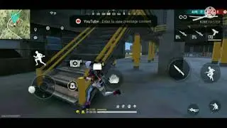 Playing free fire max but only treatment Sniper gun