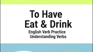 To Have vs Eat & Drink😏Используй правильно🫷👀