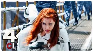 Black Widow Red Guardian Prison Break Scene | BLACK WIDOW (NEW 2021) Movie CLIP 4K