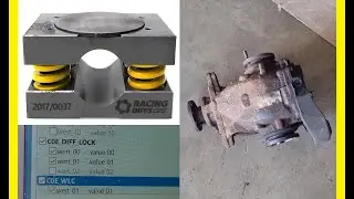 Biudžetinė BMW blokiruotė - open diff / e-diff lock / LSD conversion set (1/2)