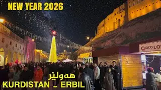 BIG & CRAZIEST Street Food Festival in Erbil | New Year in Kurdistan 2026