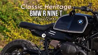 BMW R NineT Classic Heritage Custom | by FCR Original