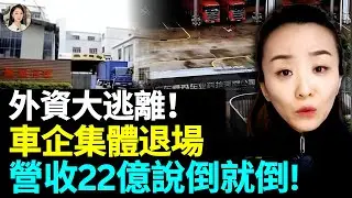 外資正在逃離中國，車企集體退場，製造業被掏空，寒冬已蔓延#看大陸