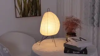 Komi Paper Table Lamp &ndash; Soft Illumination with Timeless Charm
