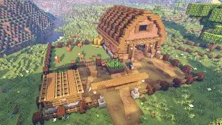 Учебное пособие по созданию эстетического амбара для животных в Minecraft