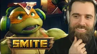 The TEENAGE MUTANT NINJA TURTLES are in SMITE!!
