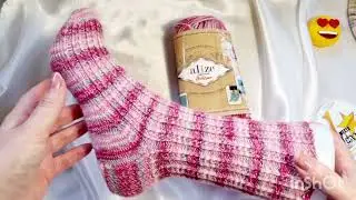Носочки из пряжи Alize,Nakо Boho,Астра Карелия,Regia сток. Студия изготовления изделий 