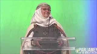 Inija Trinkuniene, Krive of Lithuania's Romuva Religion at 2015 Parliament of the World Religion