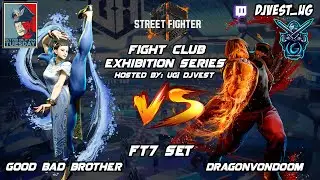 SF6 Fight Club Exhibition Series - Good Bad Brother VS DragonVonDoom FT7 Set (5-0 Buss Ass)