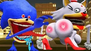 New Shin Sonic Tapes Love Story Cursed Amy Tapes Vs Sonic Tapes Sad Story in Garry's Mod!
