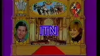 Charles & Diana Royal Wedding ITN Christmas Day special 25-12-1981 (VHS Capture)