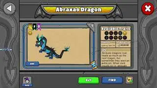 Abraxas DragonVale Animations
