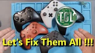 Xbox One Controller Repair-a-thon - Controller-Palooza Ep 1