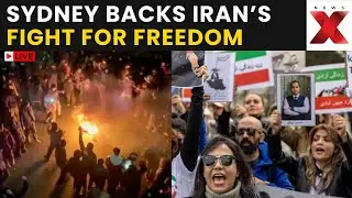 Sydney's Iran Protest LIVE: Sydney Explodes In Massive Rally Supporting Iran Against Brutal Regime