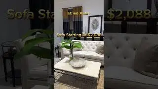 Ethan Allen | Living Room Furniture Prices #ethanallen #furnitureshopping #shortsviral