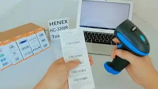 HC 3208R Handheld wireless bluetooth barcode scanner