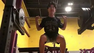 🚨 205lbs back squat #uncommitted2026 x: luke_fujinaga