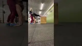 Piked handstand shoulder opener